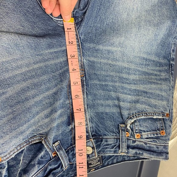 ABERCROMBIE A&F Annie Girlfriend Distressed Jeans 00 24 - Picture 11 of 12